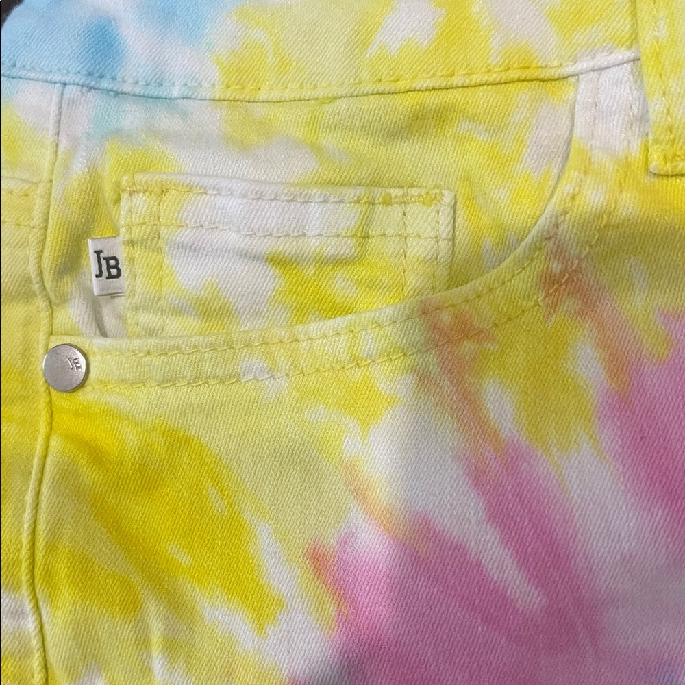 Judy Blue Women's Colorful Tie-Dye Shorts size L - Picture 10 of 10